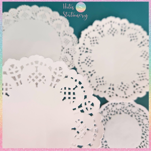 Giấy ren rỗng Hotis họa tiết hoa trang trí sổ bullet journal