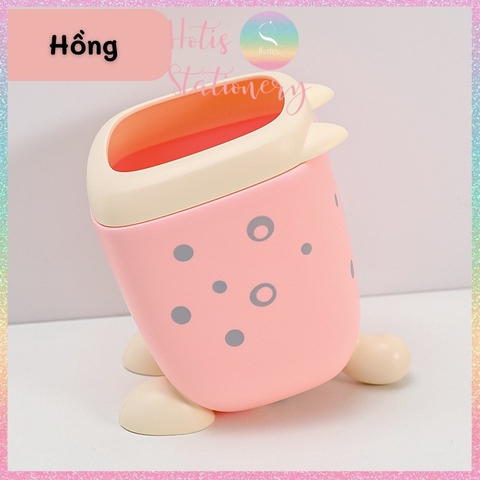 [HOTIS] Ống đựng bút Leopard da báo màu dễ thương trang trí bàn học