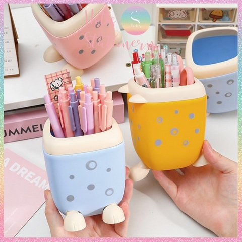 [HOTIS] Ống đựng bút Leopard da báo màu dễ thương trang trí bàn học