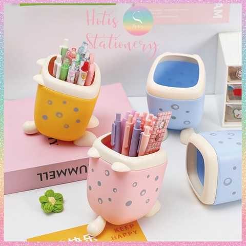 [HOTIS] Ống đựng bút Leopard da báo màu dễ thương trang trí bàn học