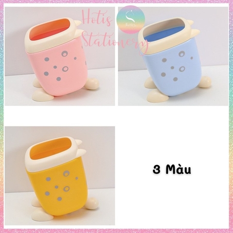 [HOTIS] Ống đựng bút Leopard da báo màu dễ thương trang trí bàn học