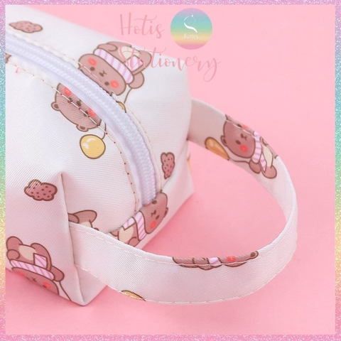 Túi đựng bút hoạt hình bằng vải poly 2 lớp không thấm nước