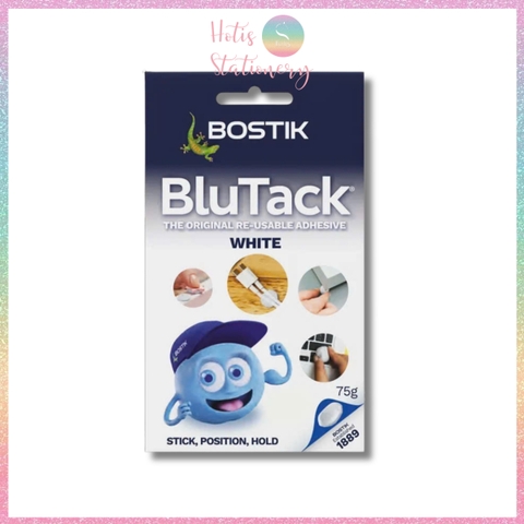 [HOTIS] 1 vỉ Đất sét dán dính Poster Blutack Bostik 75g dính tường mà không cần khoan đục