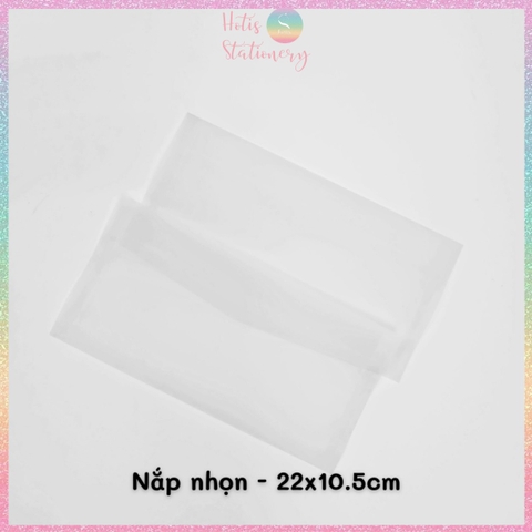 [HOTIS] Set 10 cái Bìa thư giấy can trong suốt đựng thư, thiệp cưới, card, voucher