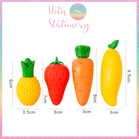 [HOTIS] Gôm tẩy chì hình trái cây khổng lồ cute cho bé