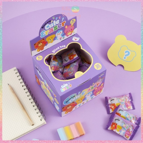 [HOTIS] Túi mù test nhân phẩm Blind Bag Gôm tẩy hình thú ngộ nghĩnh đáng yêu