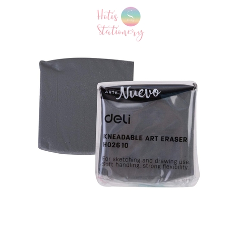 [HOTIS] Gôm tẩy đất sét mỹ thuật cao cấp Deli Nuevo phù hợp vẽ chì phác thảo có thể nhào nặn không vụn tẩy
