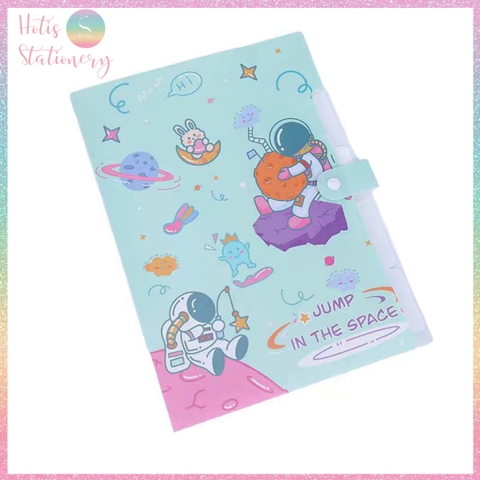 [HOTIS] 18 màu - File đựng tài liệu A4 - 5 ngăn phân trang - File lưu trữ tài liệu, giấy tờ, hồ sơ