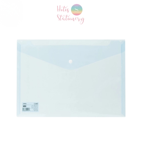 [HOTIS] Túi đựng tài liệu A4 Deli Clear Bag – Bìa đựng hồ sơ trong suốt, chống thấm nước, nhiều màu sắc