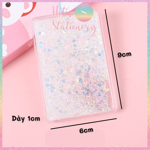 [HOTIS] Khung kim tuyến cát chảy DIY để bàn hoặc móc chìa khóa, balo xinh xắn