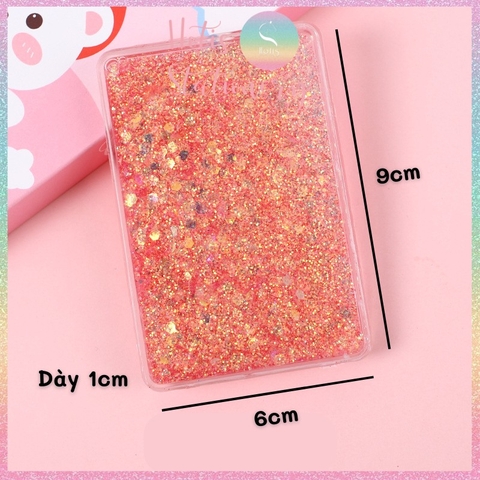 [HOTIS] Khung kim tuyến cát chảy DIY để bàn hoặc móc chìa khóa, balo xinh xắn