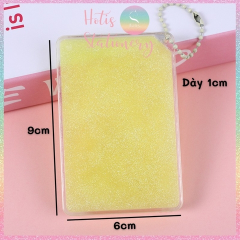 [HOTIS] Khung kim tuyến cát chảy DIY để bàn hoặc móc chìa khóa, balo xinh xắn