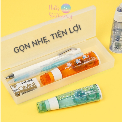 [HOTIS] Băng dính 2 mặt dạng bút xóa kéo trang trí sổ handmade DIY