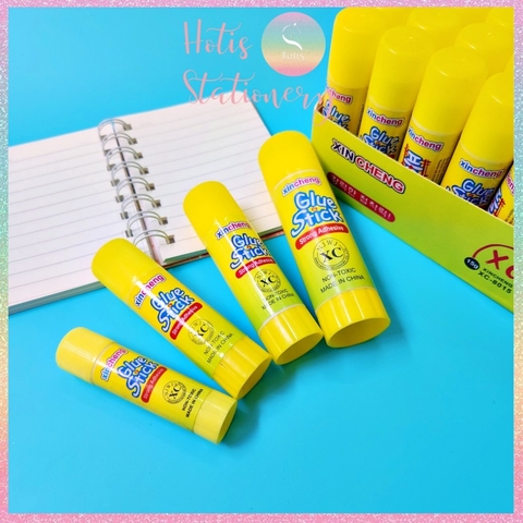 [HOTIS] Hộp 12 chai hồ khô 36gr dán giấy Glue Stick độ dính cao, tiện lợi