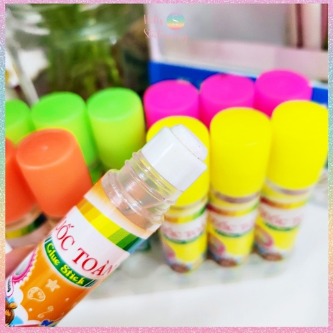 Keo dán giấy Quốc Toàn hồ dán độ dính cao, không độc hại - Chai 30ml