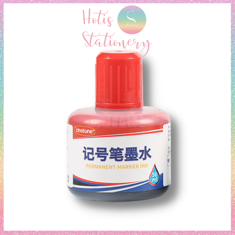 [HOTIS] Mực bút lông dầu Chotune Permanent Marker Ink - Lọ 50ml