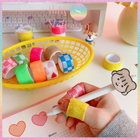 Băng quấn ngón tay co dãn bảo vệ nóng tay khi viết chữ, chơi thể thao Hotis