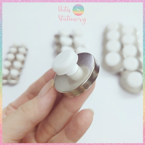 [HOTIS] Set 10 viên nam châm cục dính bảng từ, giáo cụ dạy học, tiểu học