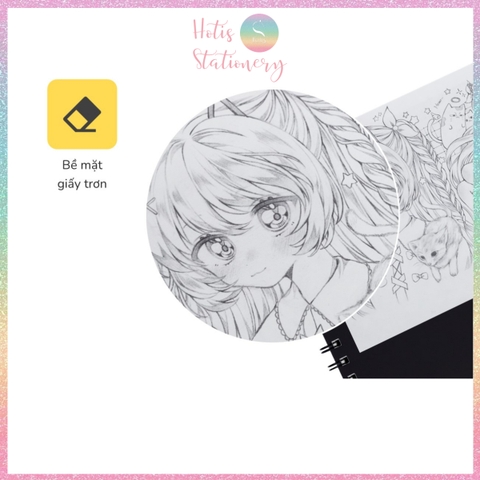 [HOTIS] Sổ Vẽ Phác Thảo Giấy Trơn Sketchbook KLONG A5 A4 50 Tờ 150gsm - Chất Giấy Dày, Trơn Mượt, Lò Xo Tiện Lợi