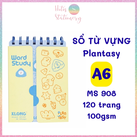 [HOTIS] Sổ học từ vựng Word Study KLong A6 - 120 trang