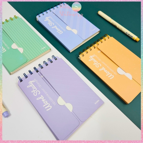 [HOTIS] Sổ học từ vựng Word Study KLong A6 - 120 trang