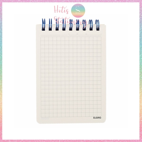 [HOTIS] Sổ lò xo kép size mini B7 Caro 120 trang MS934