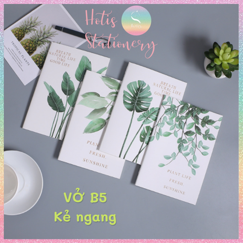 [HOTIS] Tập vở học sinh, sinh viên kẻ ngang B5 - 40 tờ/ 80 trang