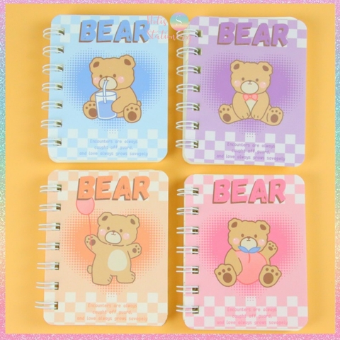 [HOTIS] 20 MẪU - Sổ lò xo mini bìa kép/ đơn - Kẻ ngang/ trơn - 160 trang