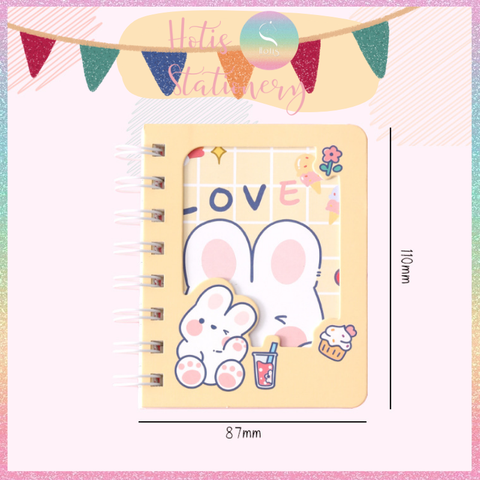 [HOTIS] 20 MẪU - Sổ lò xo mini bìa kép/ đơn - Kẻ ngang/ trơn - 160 trang