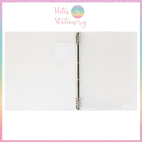 [HOTIS] Binder File còng sắt KLONG A4 B5 A5 bìa nhựa PP vân chéo dễ dàng thay giấy