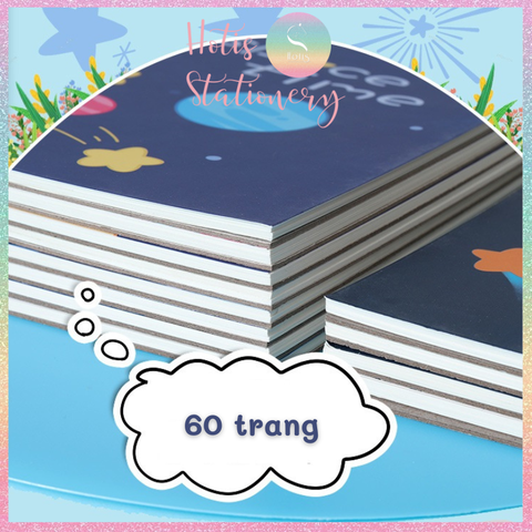 [HOTIS] Sổ vẽ phác thảo sketchbook A4 bìa in hình cute 60 trang