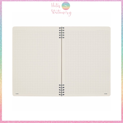 [HOTIS] Sổ lò xo kép 2 đầu B5 Dash Line/Caro 120/ 200 trang