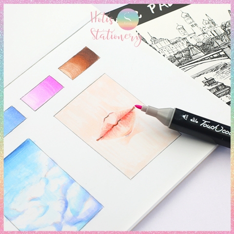 [HOTIS] Sổ vẽ A5 Marker Pad sketchbook 30 tờ, 120gsm