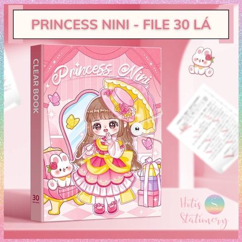 [HOTIS] File lá A4 Capybara Clear Book bìa lá lỗ đựng tài liệu, tranh ảnh dành cho học sinh sinh viên nvvp mẹ bầu