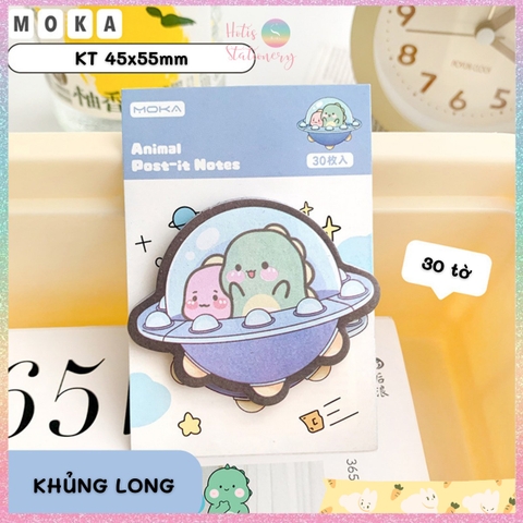 [HOTIS] Giấy note mini Noel Giáng Sinh MOKA hình thú ngộ nghĩnh có keo dán