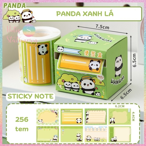 [HOTIS] Nhãn dán giấy ghi chú đóng hộp Sticky Note dễ thương - Nhiều mẫu