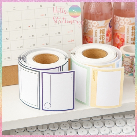 [HOTIS] Nhãn dán giấy ghi chú đóng hộp Sticky Note dễ thương - Nhiều mẫu