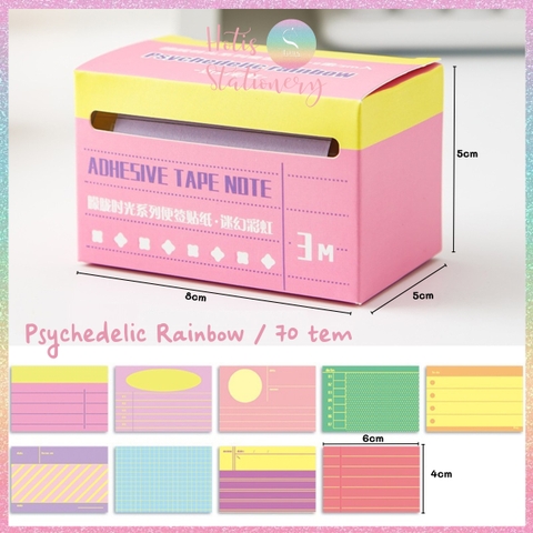 [HOTIS] Nhãn dán giấy ghi chú đóng hộp Sticky Note dễ thương - Nhiều mẫu