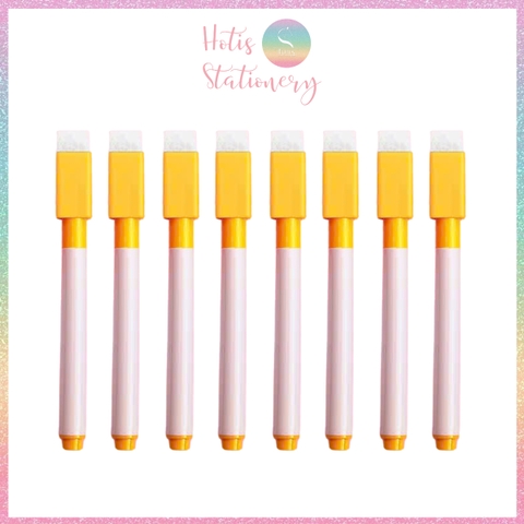 [HOTIS] Set 8 cây Bút lông viết bảng trắng xóa được, bút dạ viết bảng nhiều màu, tiện dụng an toàn