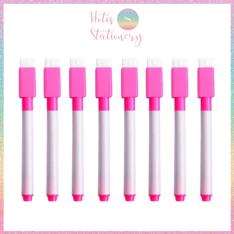 [HOTIS] Set 8 cây Bút lông viết bảng trắng xóa được, bút dạ viết bảng nhiều màu, tiện dụng an toàn