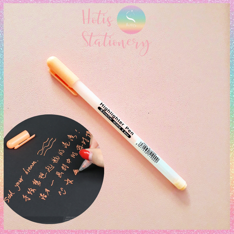 [HOTIS] 7 MÀU - Bút gel màu Highlight Pen Haocai Ngòi 0.8mm dùng viết chữ tiêu đề, vẽ tranh, tạo hiệu ứng