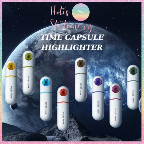 [HOTIS] Bút highlight dạ quang DS-8154 Time Capsule Soft Tip tàu vũ trụ