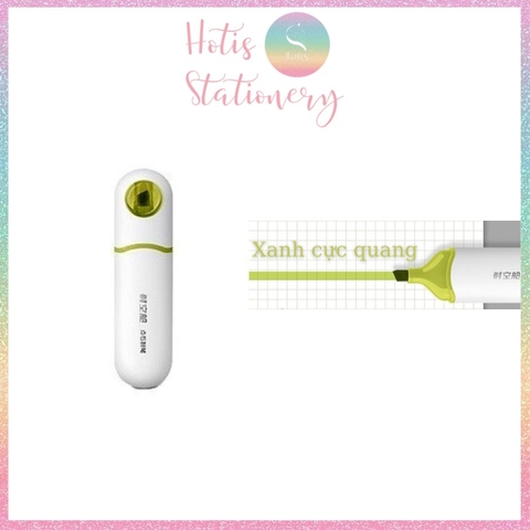 [HOTIS] Bút highlight dạ quang DS-8154 Time Capsule Soft Tip tàu vũ trụ