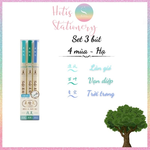 [HOTIS] [24 MÀU] Bút lông đầu mềm Soft Brush DS-827 viết calligraphy, vẽ tranh, tô màu, viết chữ thư pháp