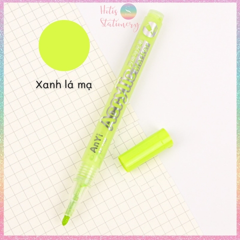 [24 MÀU] Bút sơn Acrylic Marker vẽ được trên kính, sứ, đá, vải- 1 bút
