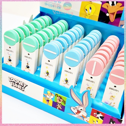 [HOTIS] Ruột chì bấm kim 2B hộp đầu tròn hoa anh đào, hoạt hình ngòi 0.5/0.7mm