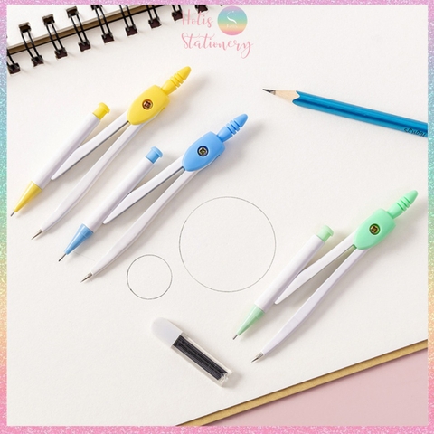 Compa vẽ hình tròn - Tặng kèm 1 hộp ruột chì bấm