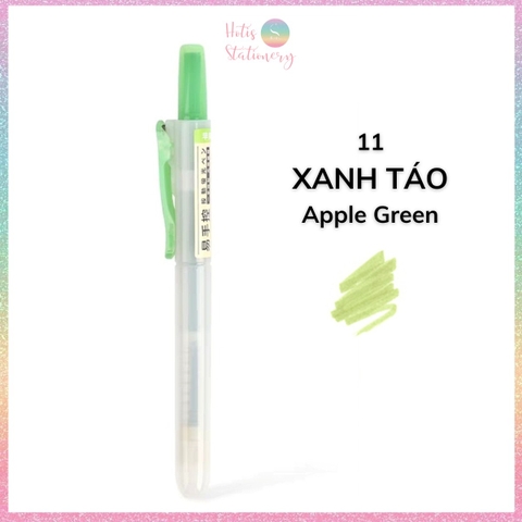 [HOTIS] 24 Màu - Bút highlight bấm DS-805s có lõi thay thế, màu đẹp, tiện lợi, tiết kiệm