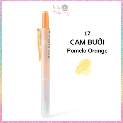 [HOTIS] 24 Màu - Bút highlight bấm DS-805s có lõi thay thế, màu đẹp, tiện lợi, tiết kiệm