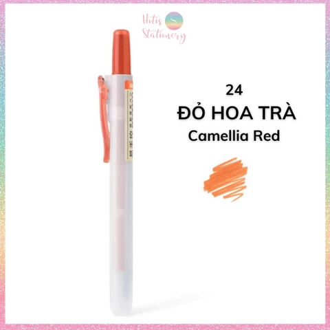[HOTIS] 24 Màu - Bút highlight bấm DS-805s có lõi thay thế, màu đẹp, tiện lợi, tiết kiệm